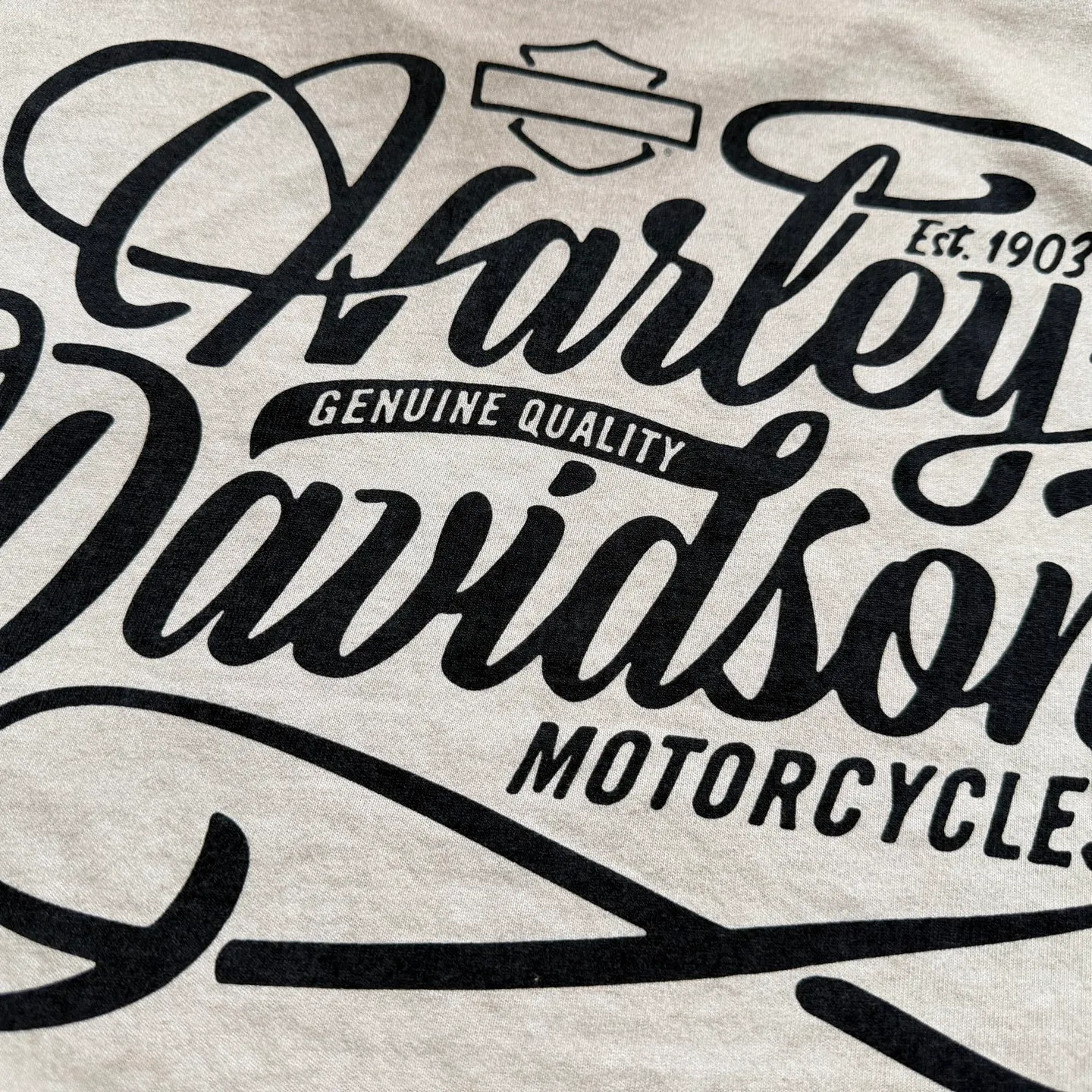 P130 # CTS-112 Saint x Harley "Tribute to the Legend 1903" Limited retro military cloth style short-sleeved single-stitched seam + special fried color + heavy fermentation wash Size: S M L The most common and complex single-needle sewing process (commonly known as single-thread heaven and earth stitch) among vintage vintage brands such as Michael